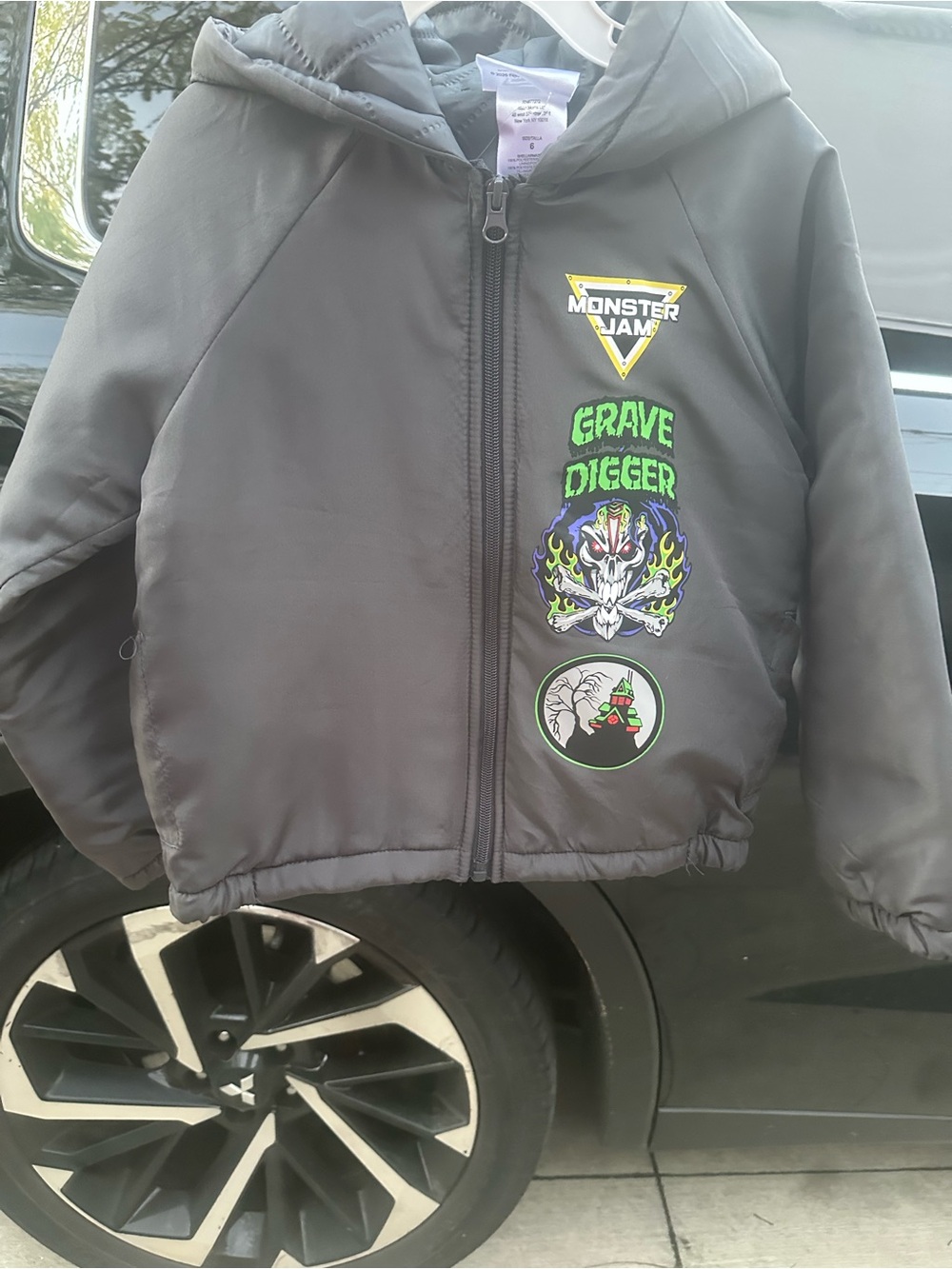 Monster jam grave digger jacket